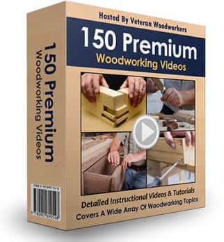 Bonus 150 premium woodworking videos for step by step project training